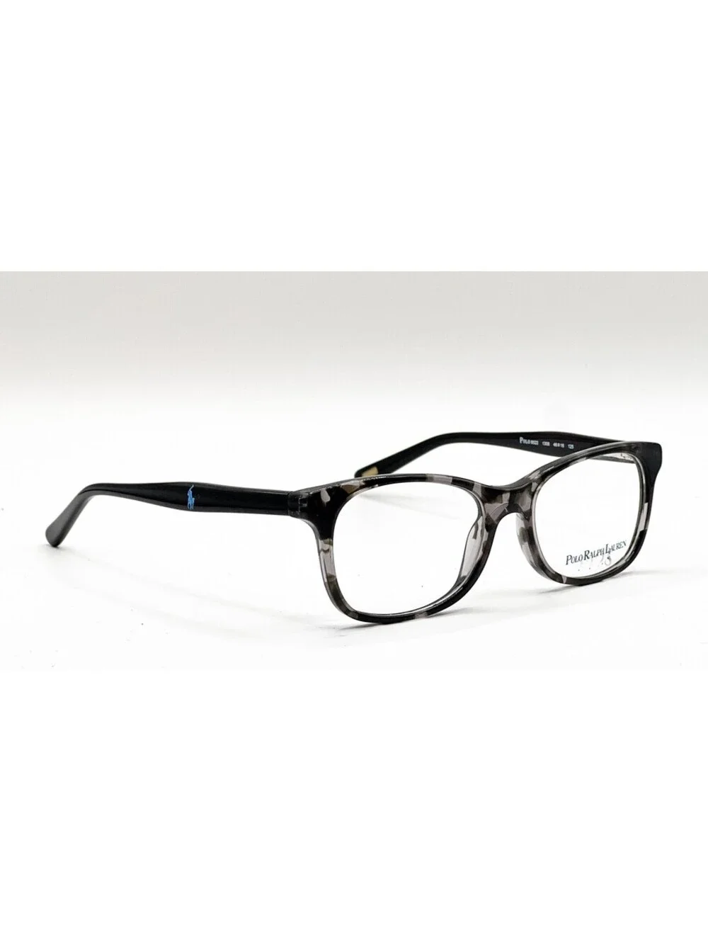 Polo Ralph Lauren Polo 8522 1308 Black Gray Tortoise Eyeglass Frames 46-16